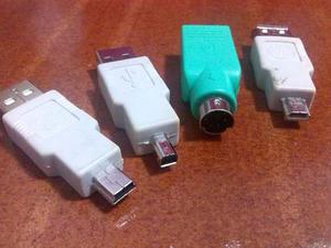 Adaptadores Usb 4 Pines A Ps2,mini Usb Y Otros