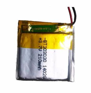 Batería Pila Recargable 3.7v 210mah Para Mp3 - Mp4 - Mp5