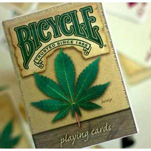 Cartas De Poker Y Magia Bicycle Hemp Con Fibra De Cañamo