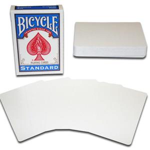Cartas Doble Blancas Para Trucos De Magia Bicycle Original