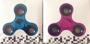 Fidget Spinner Colores Metalizados El Original Mayor Y Detal