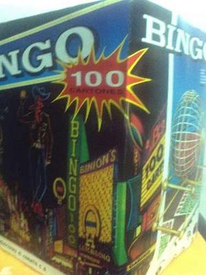 Juego De Bingo Tradicional 100 Cartones!!!
