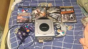 Nintendo Gamecube Edicion Platino + Dos Controles Y Juegos