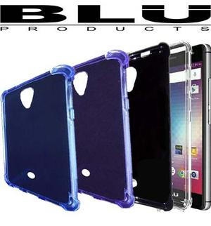 Forro Blu R1 Hd Case Protector Transparente Morado Azul Negr