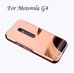 Forro Bumper Aluminio Espejo Motorola Moto G4, G4 Plus