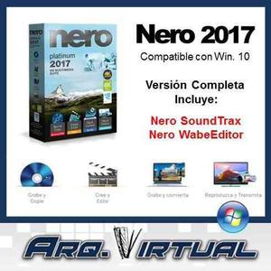 Grabador Nero Platinum - Permanente Garantizado