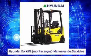 Hyundai Forklift (montacargas) Manuales De Servicios