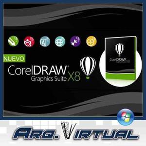 Tienda Virtual - Corel Draw X8 - Permanente Garantizado