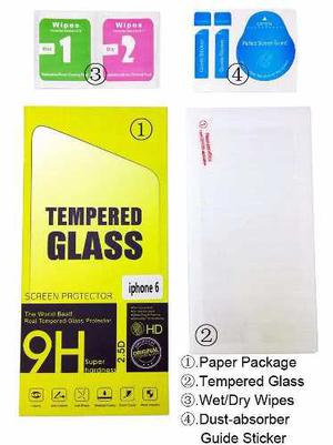 Vidrio Templado Tempered Glass Iphone 4/4s 5/5s 6/6s 7