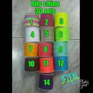 Hilo Chino Chino Rollo De 30 Mts