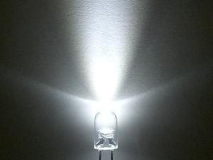 100 Pcs Led 5mm Round Blanco Everlight Led