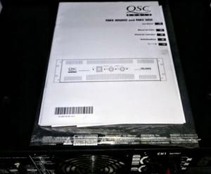 Amplificador Qsc  Rmx