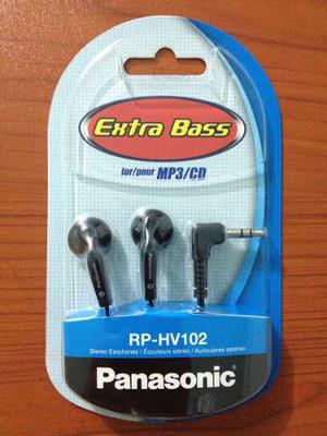 Audífonos Panasonic Rp-hv102. Extra Bass