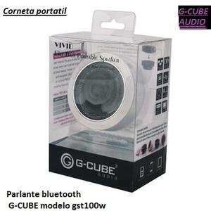 Corneta Inalambria Portatil Bluetooth G-cube Modelo Bst100w