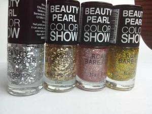 Esmaltes Beuty Pearl Color Show