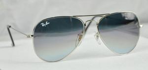 Lente Ray-ban Aviator  Degrade Gunmetal Originales