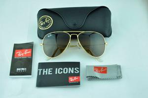 Lentes Ray-ban Aviator  Unisex 100% Originales 2 Modelos