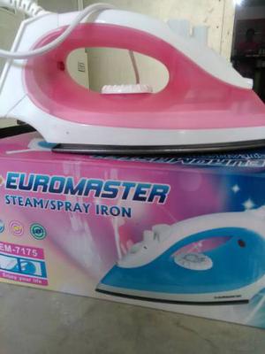 Plancha De Vapor Euromaster w Algodon Lino Seda Em-