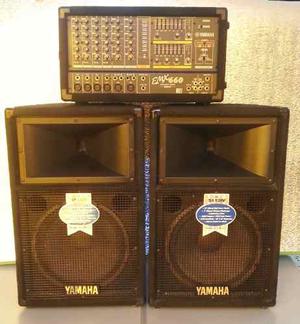Profesional Amplificador Mixer Yamaha Emx Bajos 600w
