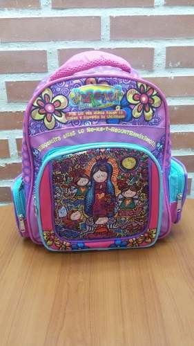 Combo Escolar 3d Kinder Bolso O Morral, Lonchera,cartuchera