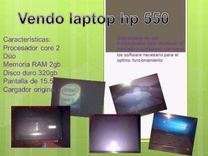 Laptop Hp 550 Negociable