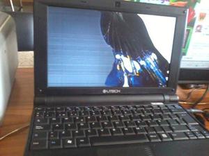Mini Laptop Utech Con Pantalla Dañada Funciona Con Monitor