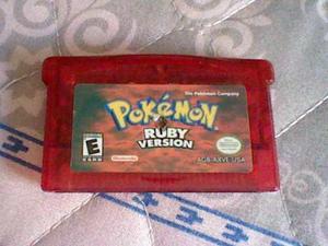 Pokemon Ruby Y Leafgreen (Verde Hoja) Originales