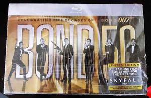 Bond 50: Complete James Bond 007 Collection 24 Discos Bluray