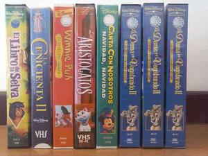 Peliculas Vhs Infantiles Originales El Lote Completo