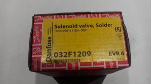 Válvula Solenoide 1/2 Soldable Danfoss Evr6