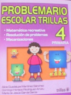 Editorial Trillas Problemario Matematica 4to Y 6to.grado