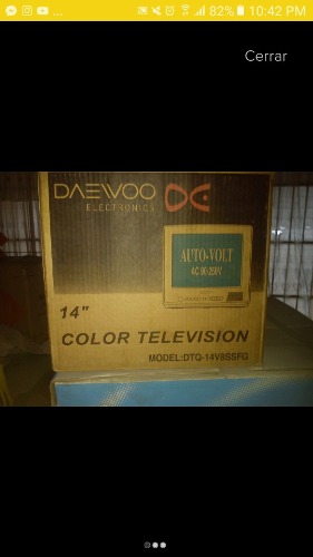 Televisor 14 Daewoo Nuevo