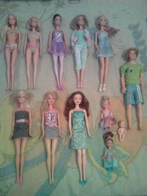 Barbies Originales Usadas - En Buen Estado