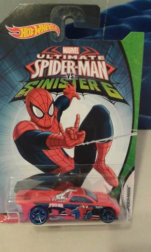 Carritos Hotwheel Colección Ultimate Spider Man 100%