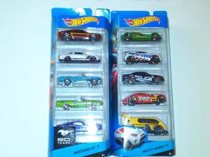 Carritos Hotwheels Blister De 5 Carritos