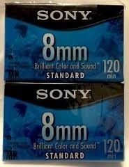 Casssette Sony Standard 8mm 120 Minutos