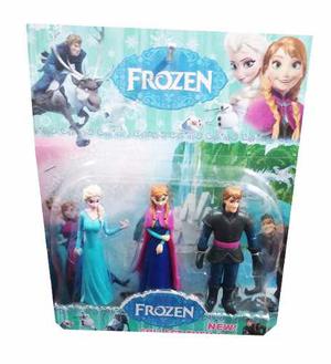 Juguetes Set Frozen 3 Personaje Elsa Anna Kristoff