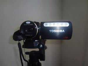 Videocamara Toshiba Camileo X400 + Tripode + Lampara De Led