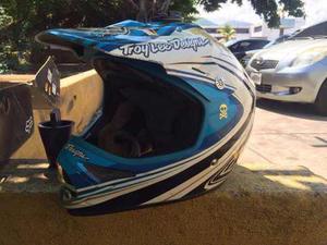 Casco Motocross Marca Troy Lee Designs Original