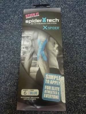 Parche Cinta Dolores Spider Tech 6 Unid. Kinesiologico