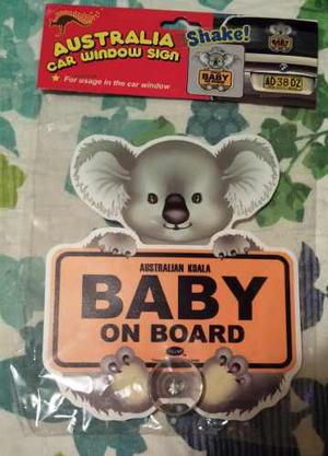 Señal De Seguridad Baby On Board