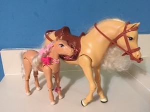 Caballo Tainny Con Pony De Barbie