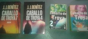 Libros Caballo De Troya Jj Benitez (vol 1 2 4 D Regalo 7)