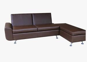 Muebles Modernos Capri Sofa Camas Puff Cojines Tela Bipiel