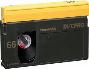 Cassettes Cintas Dvcpro 66 Minutos Medium Panasonic Aj-p66mp