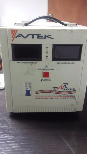 Elevador De Voltaje Avtek Modelo Rar
