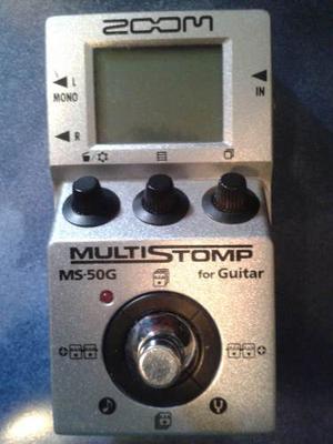 Multiefecto De Guitarra Zoom Ms50g Multistomp