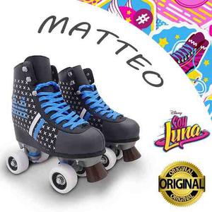 Patines De Matteo De Soy Luna Originales De Disney Nuevos