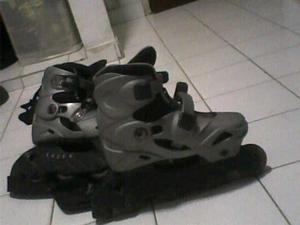 Patines En Linea Con Rodilleras Marca Lazer Blade