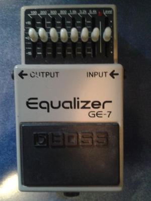 Pedal De Guitarra Boss Graphic Equalizer Ge-7